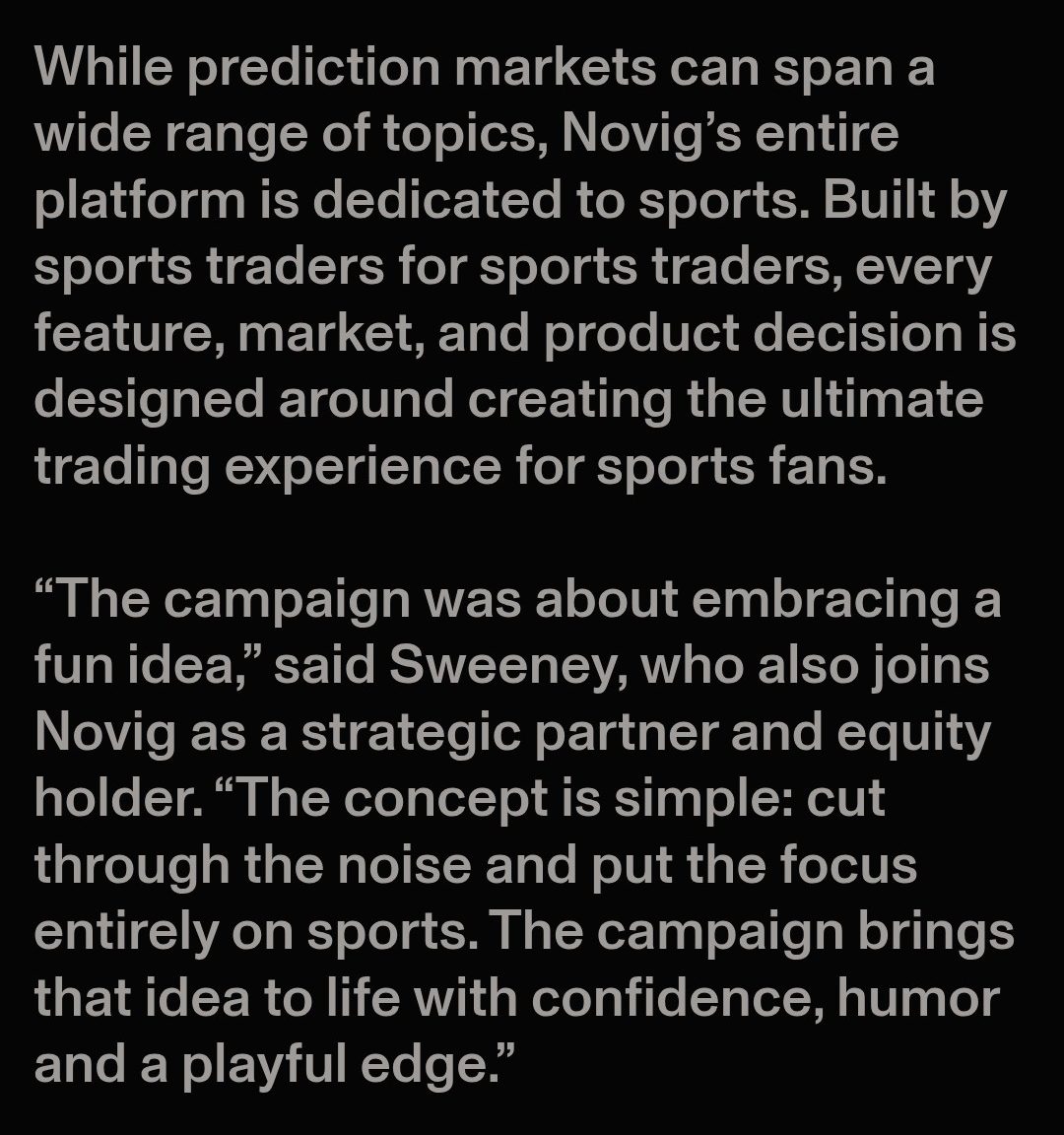 Novig Statement